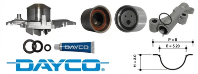 DAYCO TIMING BELT KIT WITH WATER PUMP FOR MITSUBISHI PAJERO NM NP 6G74 3.5L V6 - Image 1 of 4