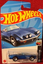 HOT WHEELS ROADSTERS '72 STINGRAY CONVERTIBLE BLUE 132/250. SEE COMBINED OFFERS!