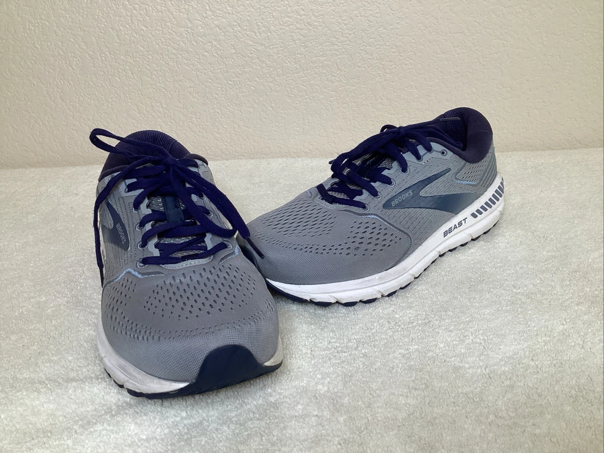 Brooks Beast 18 Mens 11.5 4E 1102824E015 Gray Athletic Running Shoes Sneakers Brooks Beast 18 Gray - 110282-2E-015 for sale | eBay main image 2