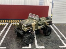 1981 Jeep CJ-7 Lifted 4x4 Truck 1/64 Diecast Customized CJ7 Greenlight Custom