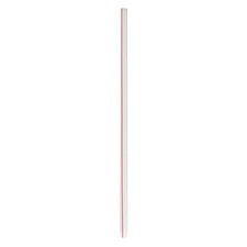 Boardwalk JSTW1025RW 10.25" Jumbo Polypropylene Straws - Red/White 2000/CT New