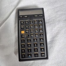 Hewlett Packard HP 41C Calculator For Parts/Repair UNTESTED  Quad Memory Vtg