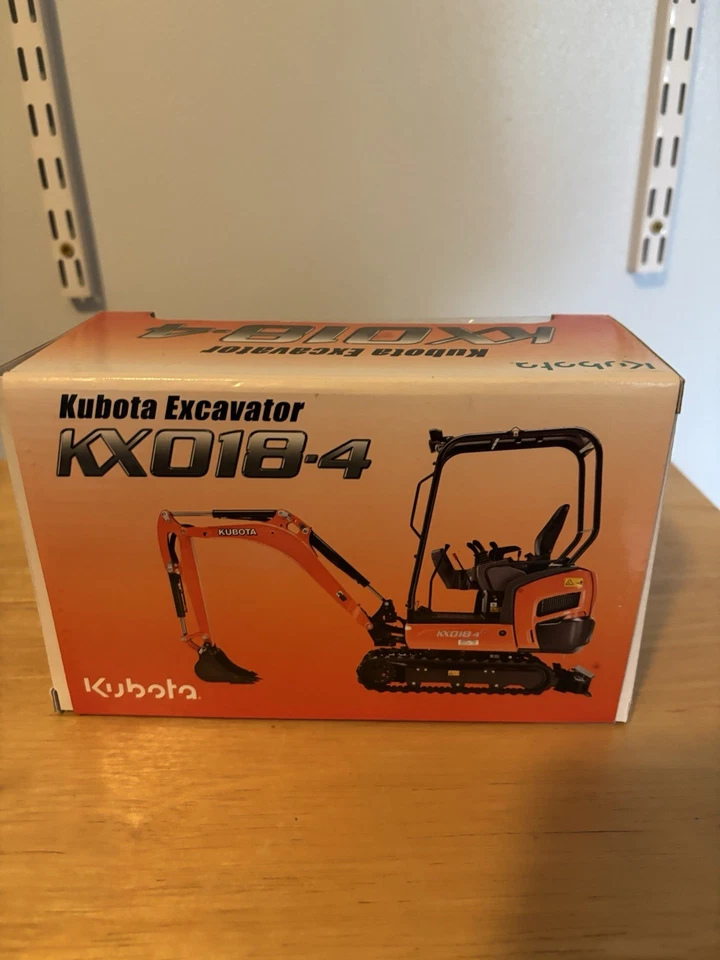 Kubota Excavadora KX018-4 Diecast Escala 1:24 - Nueva En Caja Foto 4 de 4