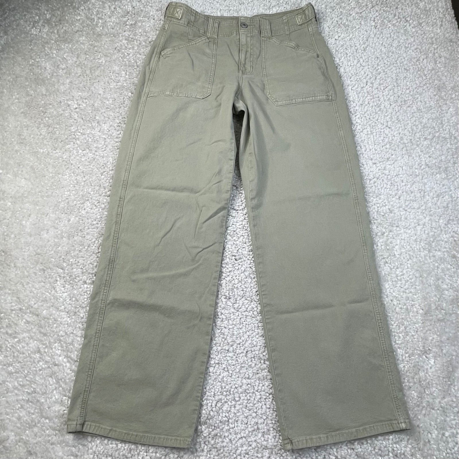 American Eagle Stretch Stovepipe Utility Pants Gr… - image 1