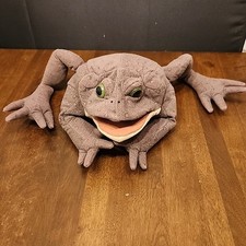 Folkmanis Folktails Large Bullfrog Frog Hand Puppet Plush