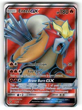 Entei GX LP 71/73 Holo Shining Legends Pokemon Ultra Rare on eBay