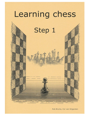 Learning Chess - Workbook Step 1 - Board book, by Cor van Wijgerden - Good