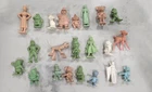 MARX PLAYSET DISNEY PLAYHOUSE FIGURES LOT OF 22, SNOW WHITE, MAD HATTER, ETC