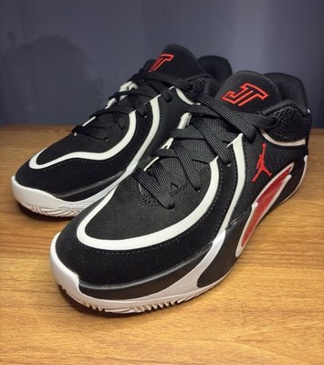 Jordan Tatum Kinder Sneaker Unisex Schwarz/Weiß/Rot US 5 EU 37,5