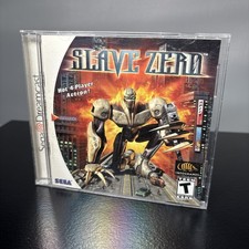 Slave Zero Sega Dreamcast Complete CIB Tested Works Authentic