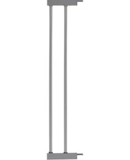 BABELIO Metal Baby/Dog Gate Extender, 5.5" x 36" Tall Gray Pet Gate...