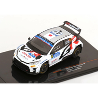 Toyota Gr Yaris N.1 RALLY2 Finland 2024 KOGURE-LUHTINEN 1:43 Ixo Model Auto Rall