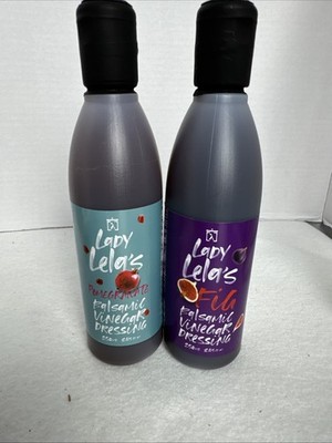 Fig & Pomegranate Balsamic Vinegar Dressing, Vegan GlutenFree 8.45 Oz Ea.