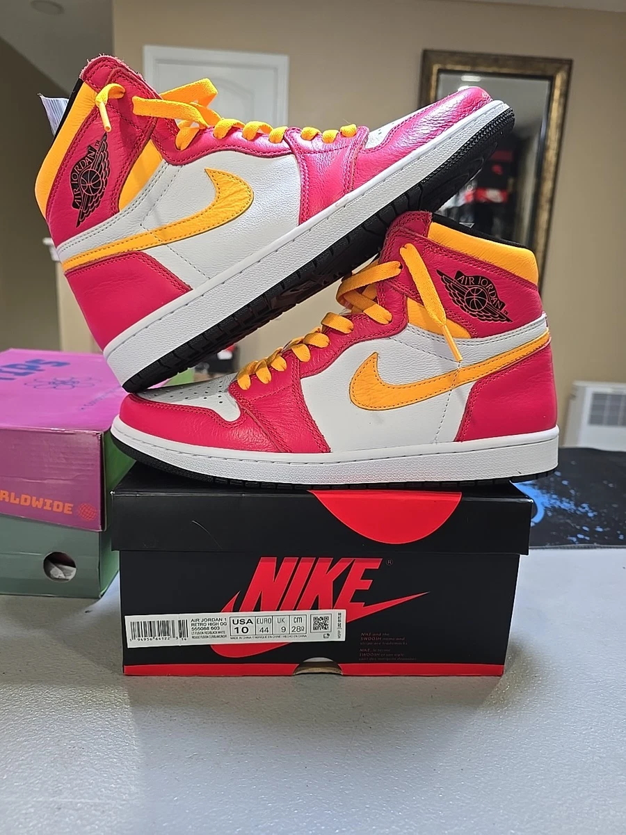 Jordan 1 Retro High OG Light Fusion Red 2021 for Sale