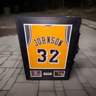 Magic Johnson Autographed Basketball Jersey Beckett Certified