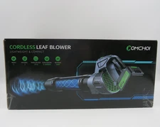 Cordless Leaf Blower 2 x 4.0Ah Batteries & Charger Handheld Blower NEW SEALED