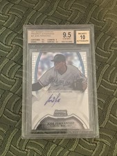 2011 Bowman Sterling Prospect Jose Fernandez Autographs #BSP-JF BGS 9.5 Auto 10