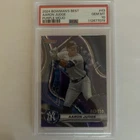 2024 Bowman's Best Aaron Judge #43 Purple Refractor /250 PSA 10