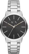 Image of Armani Exchange AX2700 Men's Watch 42mm Silver Stainless Steel Bracelet