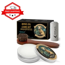 3 PCS Mink Oil for Leather Boots, Leather Cleaner and Conditioner 3.53Oz, Premiu