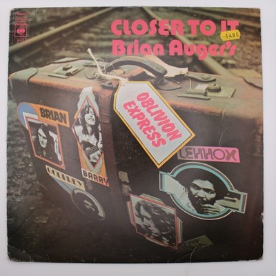 Brian Auger's Oblivion Express  Closer To It   S 65626   LP    Jazz   1973   EX