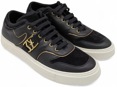Ferragamo Mens Shoes Noris Sneakers Size 11 New With Box