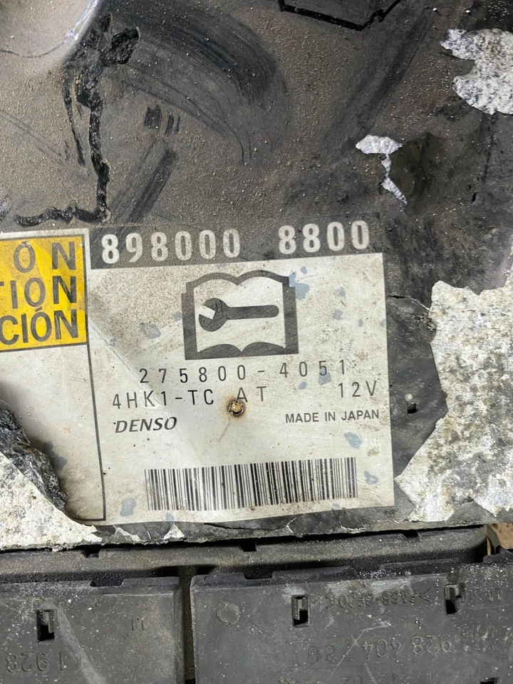 Ordenador de control del motor Isuzu NPR 2005 2006 2007 ECU ECM Q0742 DG Foto 4 de 4