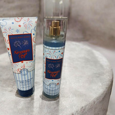 Bath Body Works 2pc Body Mist Cream/Lotion Set Peach Blossom Nectar