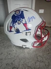 Christian Gonzalez Signed New England Patriots Speed FSReplica Throwback  Radtke