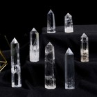 Bergkristall Spitze Turm Edelstein Naturstein Geschenk Geburtstag Chakra