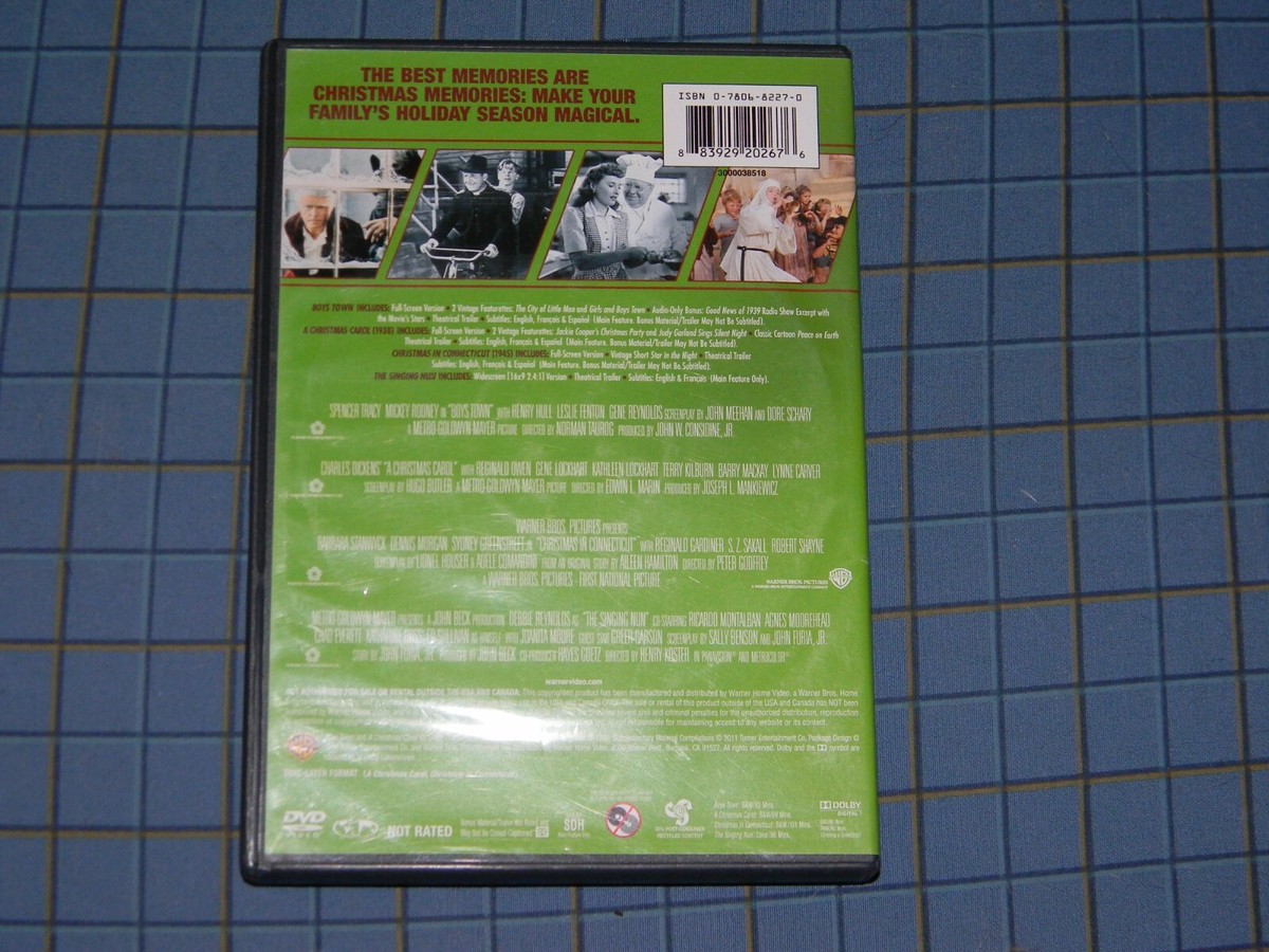 Film Favorites: Classic Holiday Collection: Volume (DVD)LIKE NEW!!