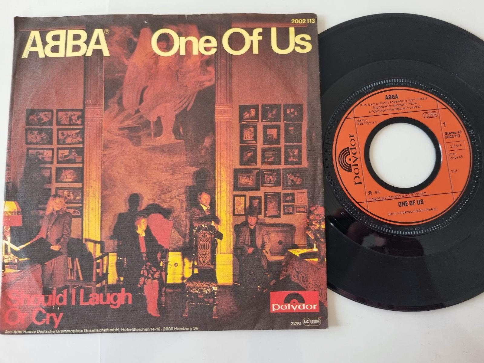 7"" Single ABBA - One of us Vinyl Germany