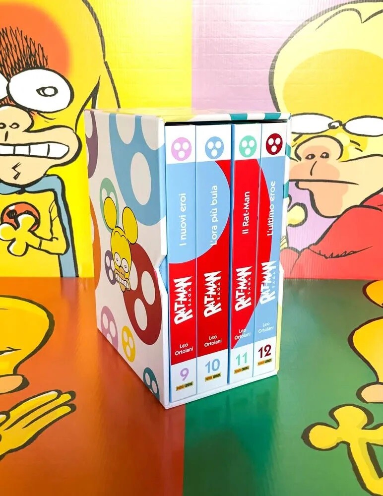 Rat-Man Saga - Cofanetto Pieno (Vol. 9-12) - Leo Ortolani - Panini - ITALIANO