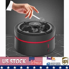 Black Odor Eliminator Smokeless Ashtray World Best Smoke Cigarette Smoke Grabber