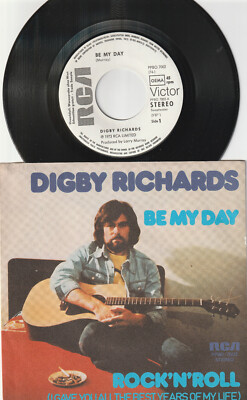 DIGBY RICHARDS + 1973 +BE MY DAY + ROCK'N' ROLL I gave you...+ 2 Hits auf EINER