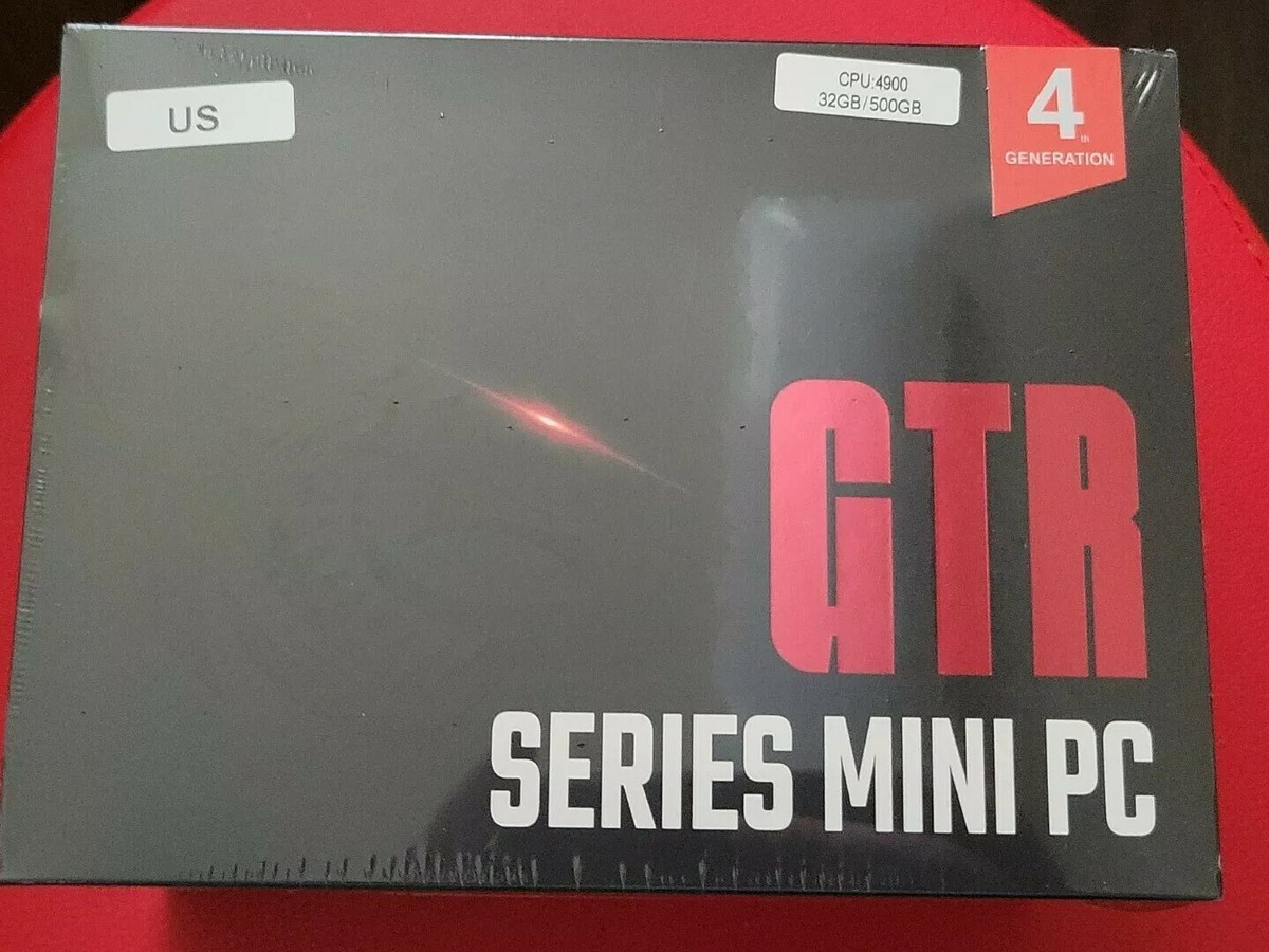 Beelink GR9 AMD Ryzen 9 4900H WiFi6 32GB 500GB SSD 4K Mini Gaming