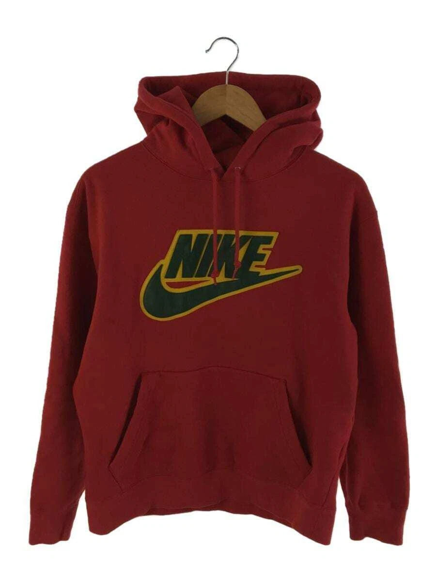 Sweat à capuche Nike Supreme Cuir Appkique coton rouge S d'occasion