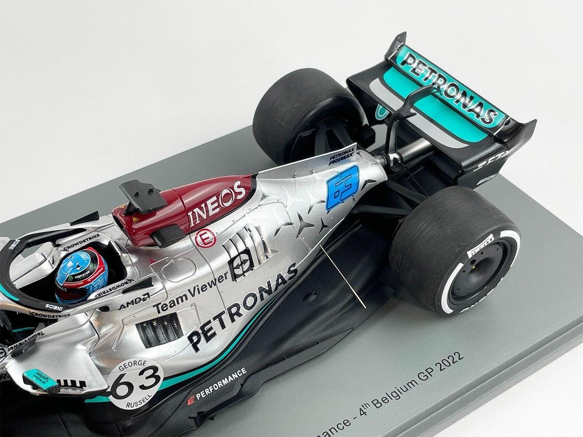 Mercedes F1 W13 #63 George Russell Belgium 2022 Special