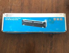 Commercial Electric 637426 CAT5e Mini 12 port Patch Panel Sealed in Box