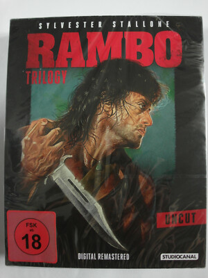 Rambo Trilogy - Trilogie Teil 1, 2, 3 uncut remastered - Sylvester Stallone