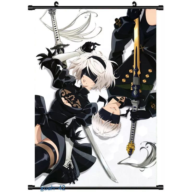 Nier Automata anime Canvas Wall Poster  Nier automata, Automata, Anime  drawings