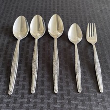 Interpur INR3 Stainless Steel Korea Flatware Lot Of 5 Pieces