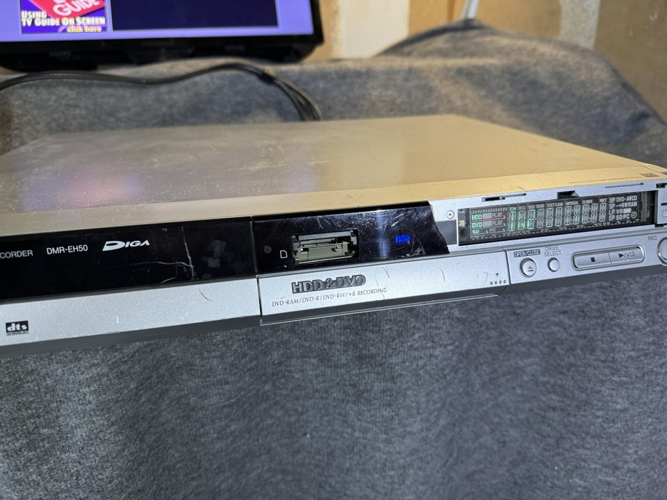 Panasonic DMREH50 DVD Recorder Powers On Works 5025232346325 eBay