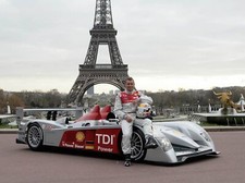 Cars 2006 audi r106 Desk Mat Stitched