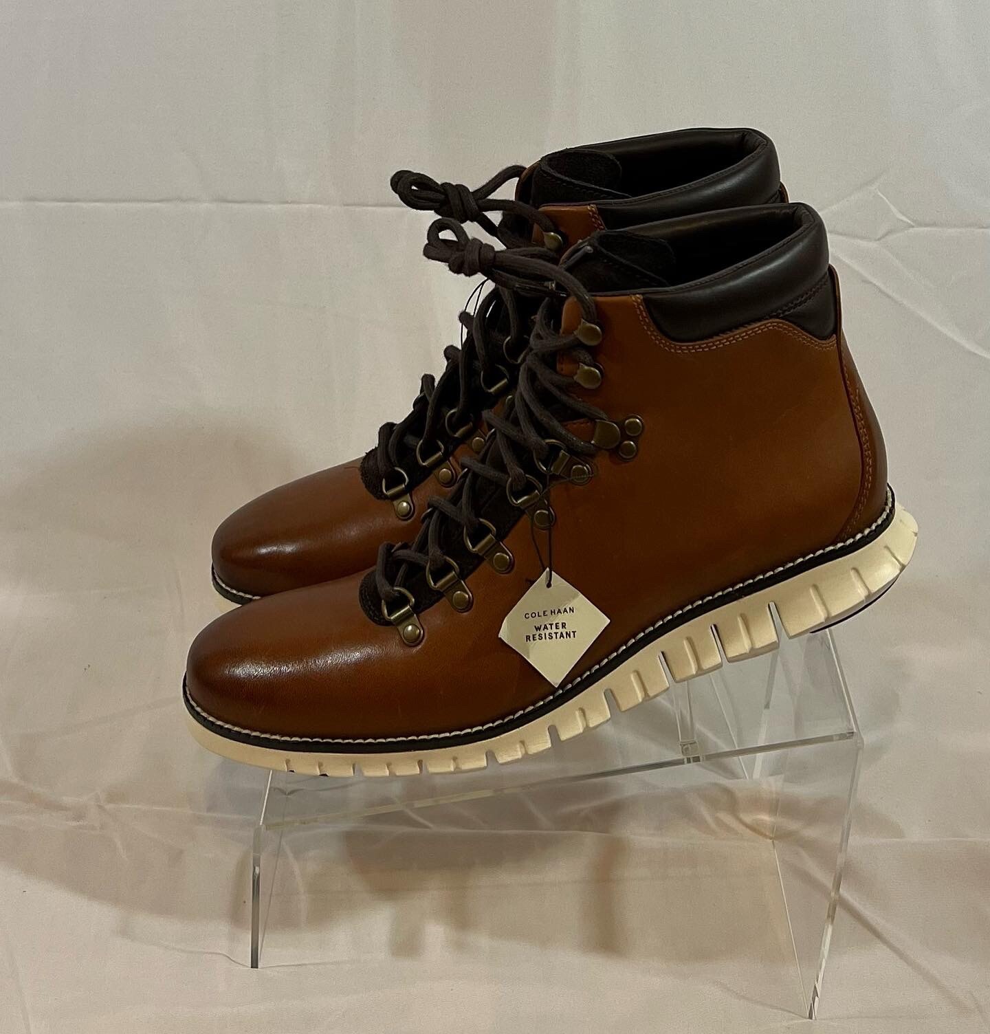 Cole Haan Men's Zerogrand Tan Hiker Waterproof Hiking Boot size 10 eBay