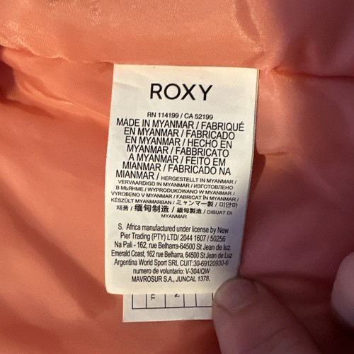 Roxy Jetty Girl JK Snowboarding Jacket - Girls XL/14 - Crown Blue Dryflight - Picture 13 of 17