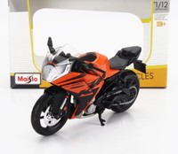 Maisto 1/12 Motorrad Ktm RC390 2022 Orange Modellbau Statisches Modell Diecast