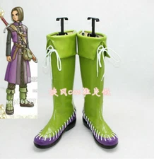 Hot！Dragon Quest DQ 11 Warriors protagonist Cosplay shoes costom made &