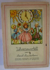 Uhrenquartett Liesel Lauterborn 36 Karten ASS Nr. 606 mit Box
