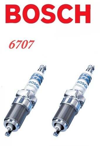 2x BOSCH 6707 / FR8LPP30X OE Fine Wire Platinum Spark Plug - | eBay